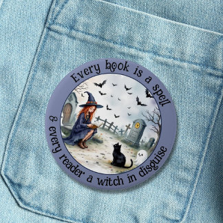 Every Book is a Spell 7.5 Cm Round Badge