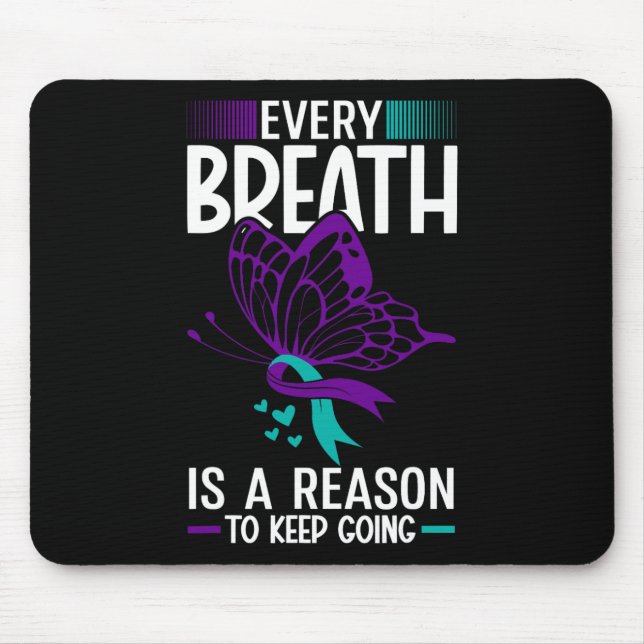 Every Breath Is A Reason Suicide Prevention Awaren Mouse Mat (Front)