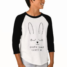 Every Bunny Loves Me   Youth T-Shirt