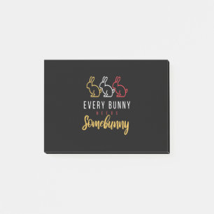 Every Bunny Needs Some Bunny Post-it Notes