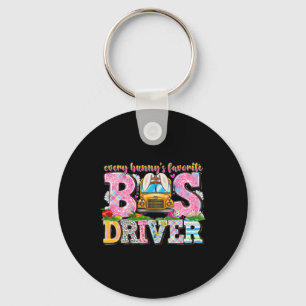 Every Bunny's Favourite Bus Driver Happy Easter Da Key Ring