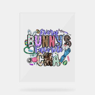 Every Bunnys Favourite CMA Acrylic Sign