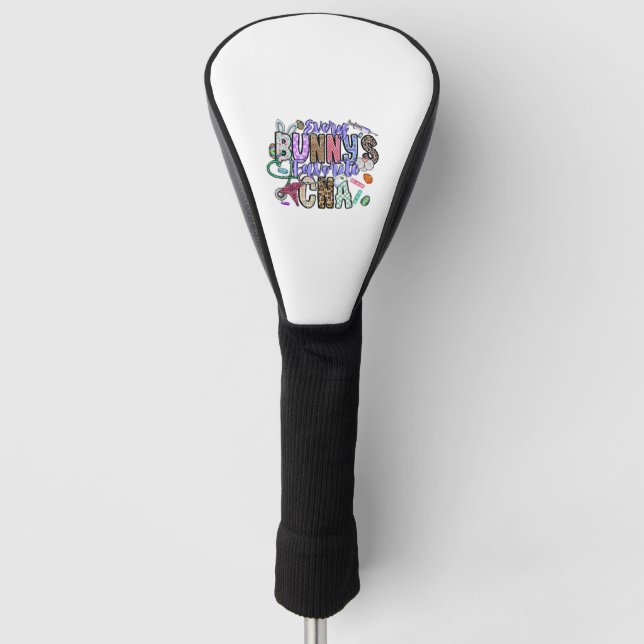 Every Bunnys Favourite CNA Golf Head Cover (Front)