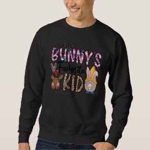 Every Bunny's Favourite Kid Leopard Print Cute Gno Sweatshirt