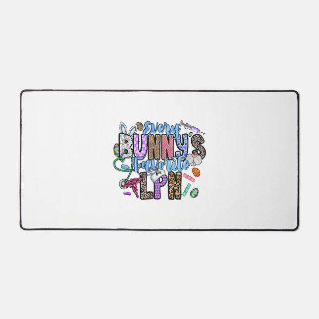 Every Bunnys Favourite LPN Desk Mat (Front)