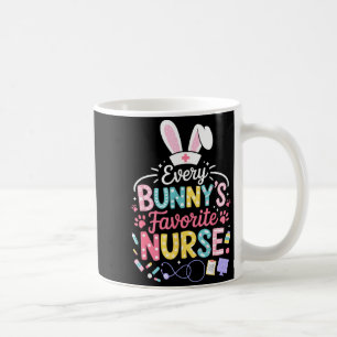 Every Bunnys Favourite Nurse Funny Easter Nurse Hu Coffee Mug