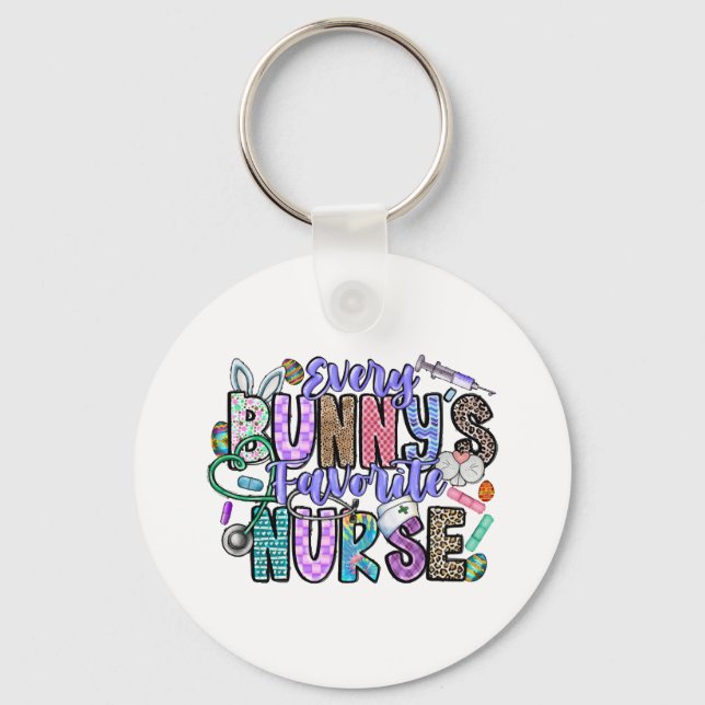 Every Bunnys Favourite Nurse Key Ring (Front)