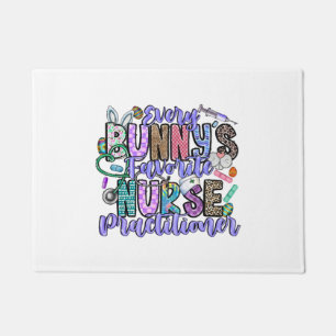 Every Bunnys Favourite Nurse Practitioner Doormat