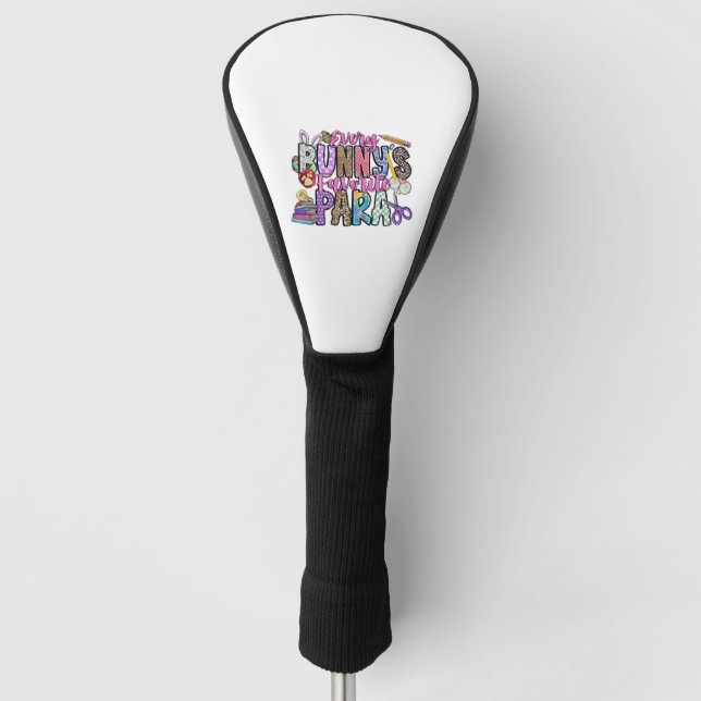 Every Bunnys Favourite Para Golf Head Cover (Front)