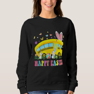 Every Bunny's Favourite School Bus Driver Happy Ea Sweatshirt