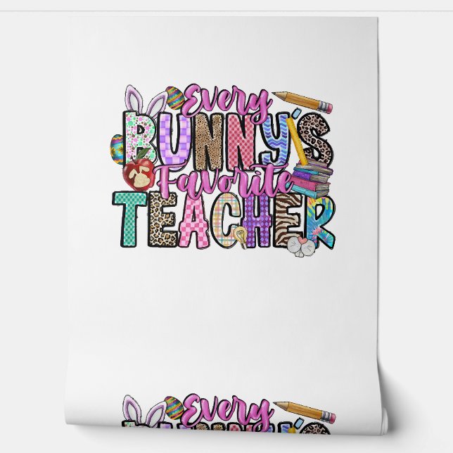 Every Bunnys Favourite Teacher Wallpaper (Unrolling)