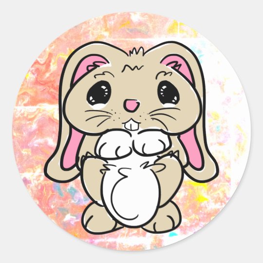 Every Bunny's Friend Classic Round Sticker