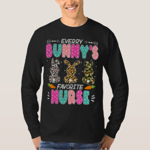 Every Bunny's Is Favourite Nurse Cute Bunnies East T-Shirt