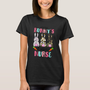 Every Bunnys Is Favourite Nurse Cute Bunnies Leopa T-Shirt