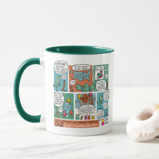 Every Child a Reader Comic Mug