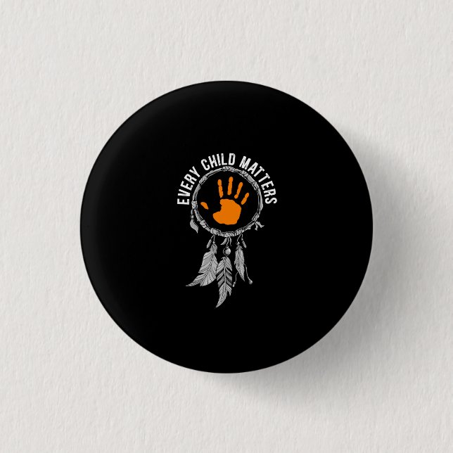 Every Child Matters Orange Day 3 Cm Round Badge (Front)