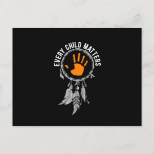 Every Child Matters Orange Day Announcement Postcard