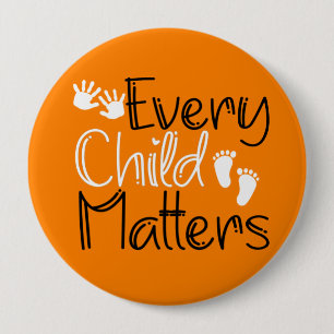 Every Child Matters, Orange Orange Day 10 Cm Round Badge