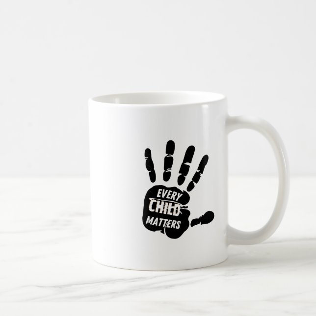 Every Child S _ Orange Day Sticker3  Coffee Mug (Right)