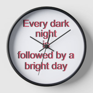 Every Dark Night Clock