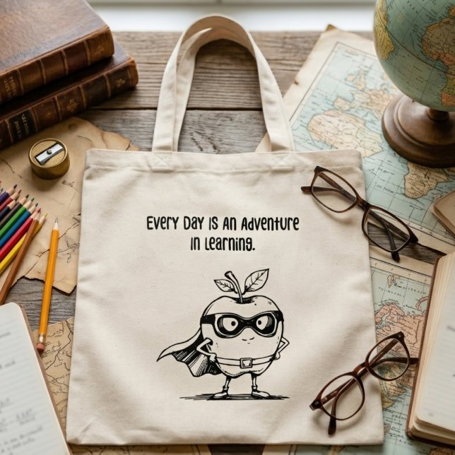 Every Day An Adventure In Learning Educator Tote Bag (Creator Uploaded)