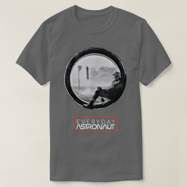 Every Day Astronaut Space Planets Solar System T-Shirt (Design Front)