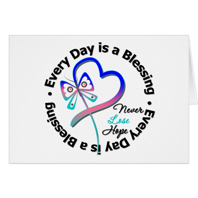 Every Day is a Blessing - Hope Thyroid Cancer (Front Horizontal)