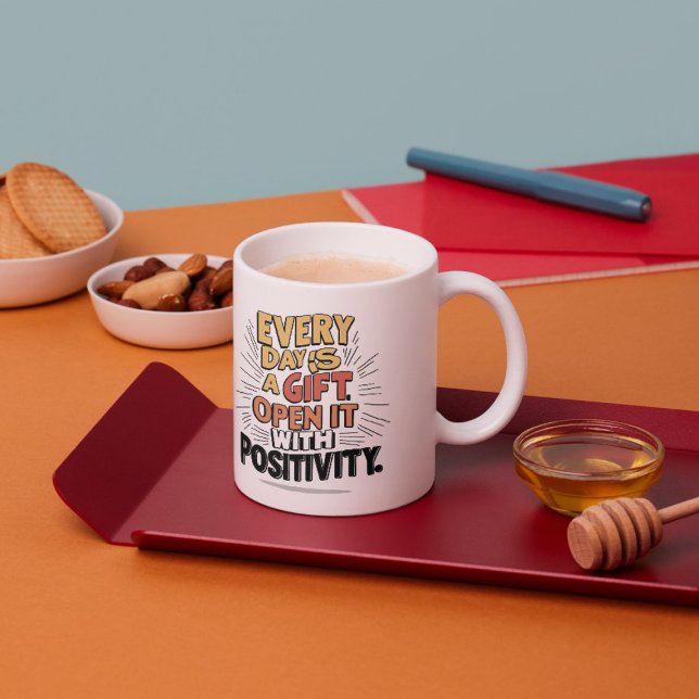 Every Day is a Gift Mug - Positive Morning Mindset (Creator Uploaded)
