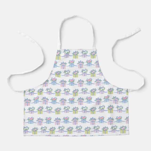 Every Day is a Gift - Present Pattern Apron (Front)