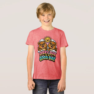 Every Day Is a Good Day – Happy Quokka Positivity Tri-Blend Shirt
