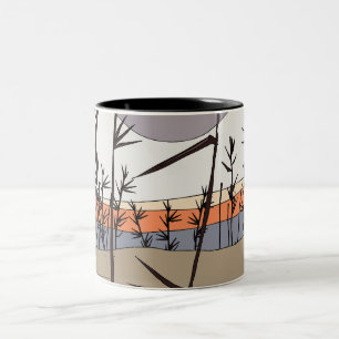 Every day is a new beginning Two-Tone coffee mug