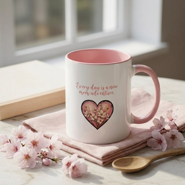 Every Day Is A New Mum Adventure Design Mug (Creator Uploaded)