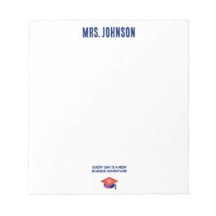 Every Day Is A New Science Adventure For Me Notepad