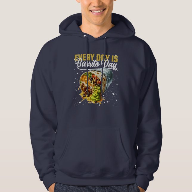 every day is burrito day hoodie (Front)