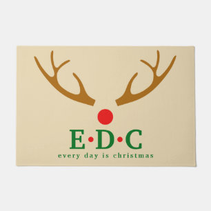 Every Day is Christmas Doormat