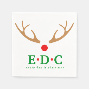 Every Day is Christmas  Napkin