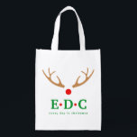 Every Day is Christmas Reusable Bag<br><div class="desc">Such a perfect way to keep up spirits, bring smiles and most of all - remind us every day about the importance of giving. EDC - every day is christmas! This is our VERY favourite bag! It's inexpensive and perfect for SOOO many uses from gift giving to strong tasks like...</div>
