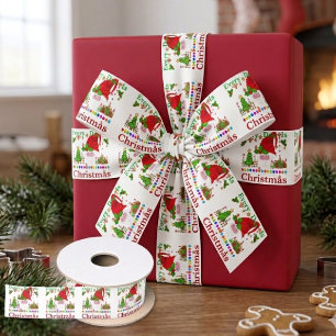 Every Day Is Christmas Satin Ribbon