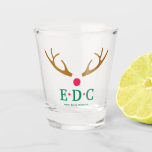 Every Day is Christmas Shot Glass