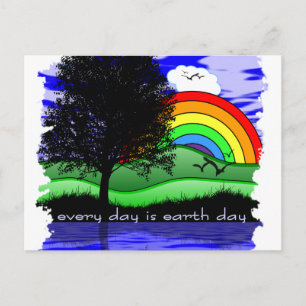 Every Day is Earth Day Postcard