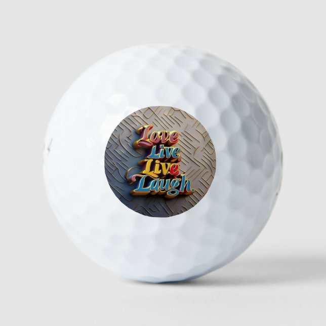 "Every Day is New" Golf Balls (Front)