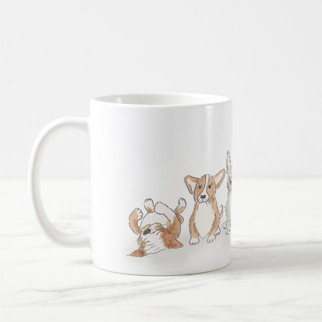 Every day is puppy day mug (Left)