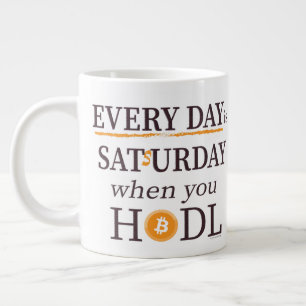 Every Day is Satsurday Jumbo Mug