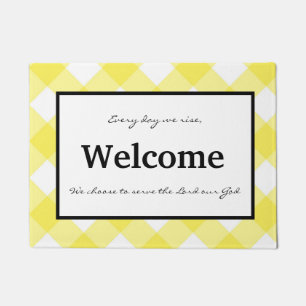 Every Day We Rise-Choose to Serve-Doormat Doormat