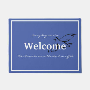 Every Day We Rise-Choose to Serve-Doormat Doormat