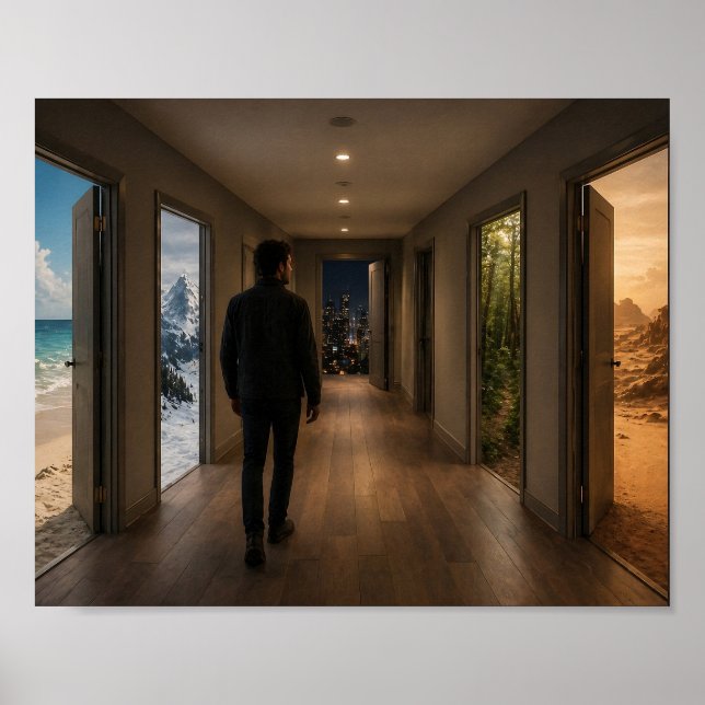 Every Door Leads Somewhere Poster (Front)