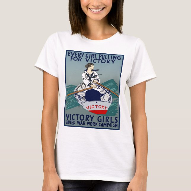 Every Girl Pulling For Victory T-Shirt (Front)