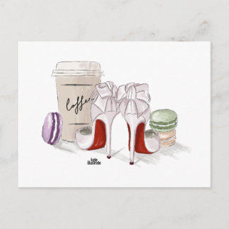 Every Glamourous Morning Postcard