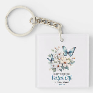 Every Good And Perfect Gift Christian Keychain