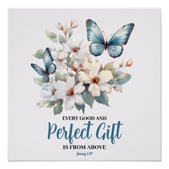 Every Good and Perfect Gift Christian Poster (Front)